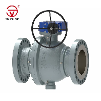 Стійкі до стирання цапфові кульові крани з литої сталі